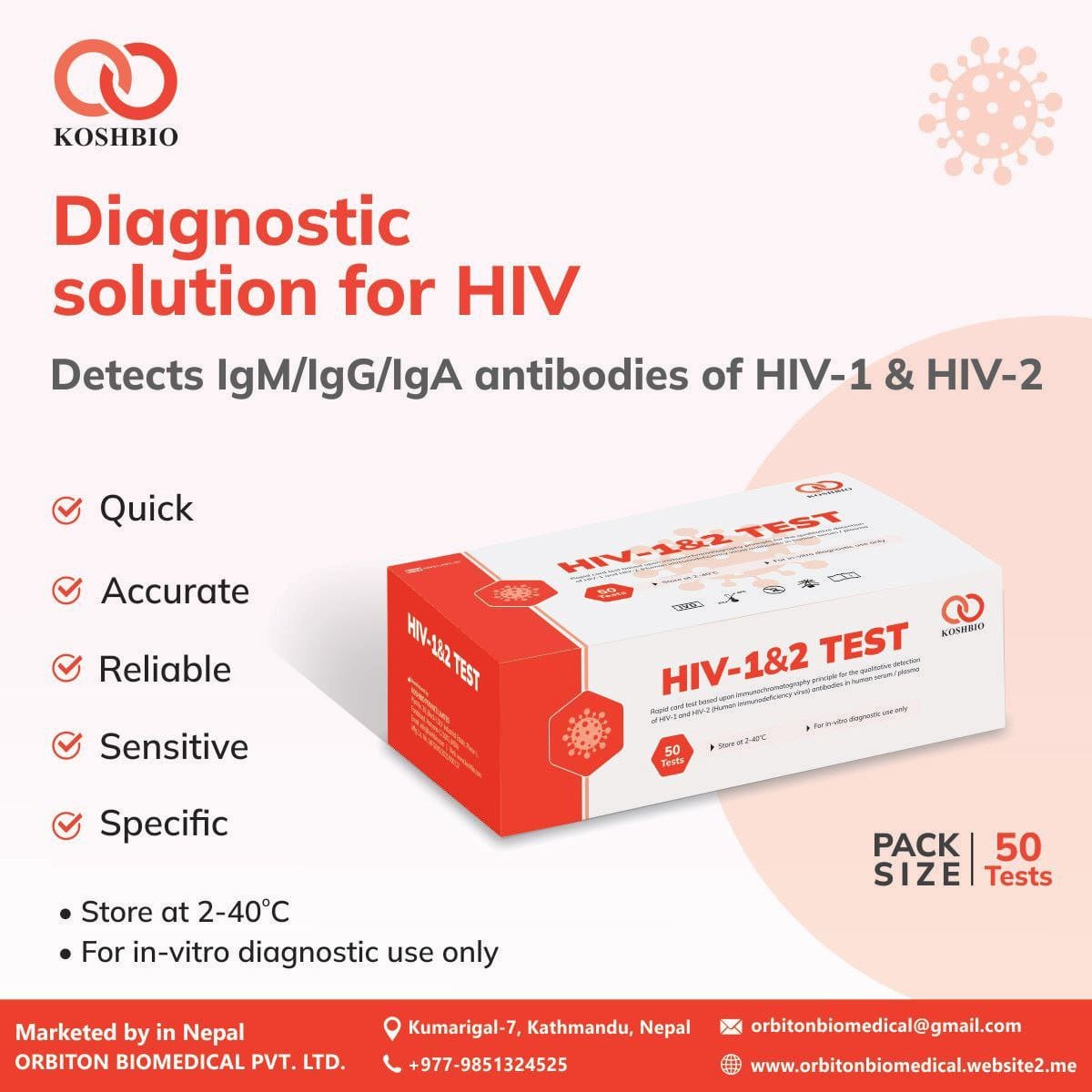 HIV Ag+Ab Test